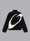 FLUFFY FLEECE ZIP UP JACKET