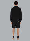 Logo Label Sweatshort Black