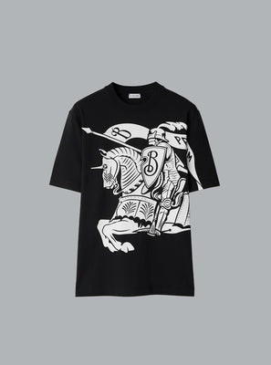 Logo Print T-Shirt Black