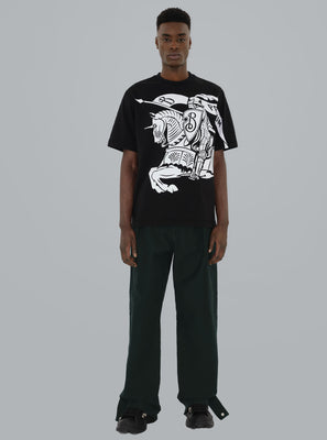 Logo Print T-Shirt Black