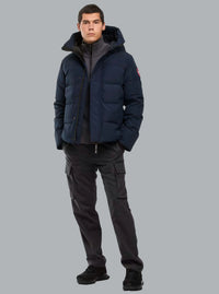 MACMILLAN PARKA MARINEBLAUW