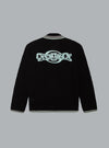 EMBROIDERED FAUX CROCHET LONG SLEEVE SHIRT