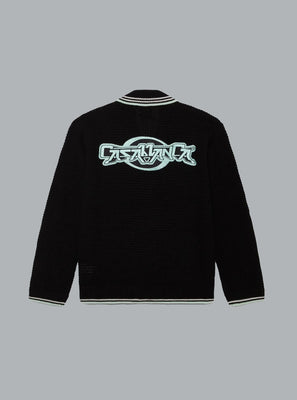 EMBROIDERED FAUX CROCHET LONG SLEEVE SHIRT