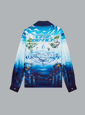 LOST ATLANTIS CUBAN COLLAR LS SHIRT