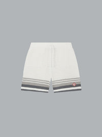 CROCHET SHORTS WHITE / GREY