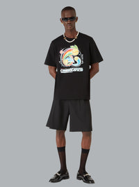 MANGA TENNIS BALL PRINT T-SHIRT