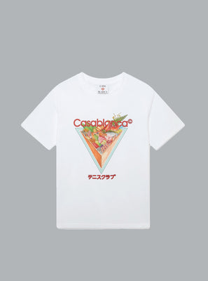TENNIS CLUB ICON PRINT T-SHIRT