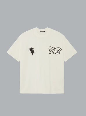 Cursive 2 Star Off White