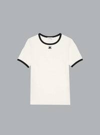 T-shirt Heritage wit/zwart