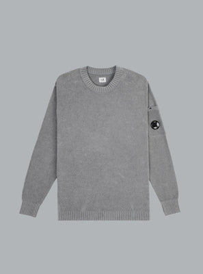 Chenille Cotton Lens Dark Grey