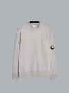 Diagonal Fleece Lens Light Grey