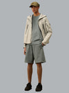 Diagonal Fleece Lens Dark Grey