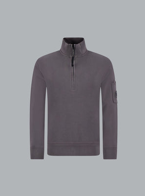 Diagonal Fleece Lens Dark Grey