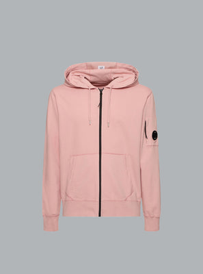 Diagonal Raised Fleece Lens Rose