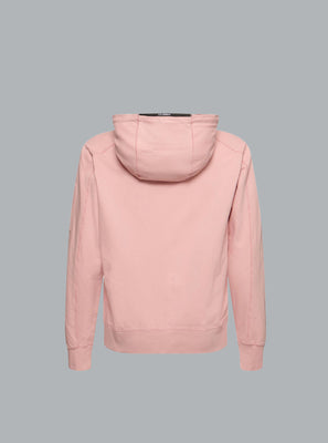 Diagonal Raised Fleece Lens Rose