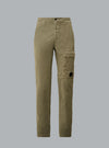 C.P. COMPANY CORDUROY CARGO PANTS Olive Green