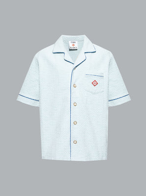 Towelling Monogram Light Blue