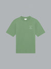 Le T-Shirt Slogan Calligraphy LIGHT GREEN