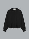 CLASSIC FIT LOGO SWEATER JET BLACK
