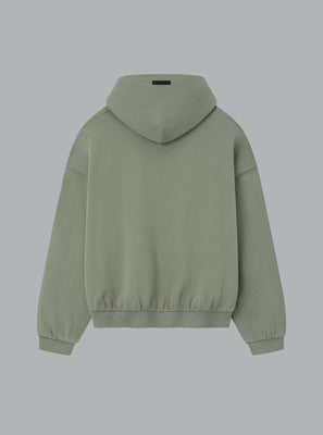 90'S FIT LOGO HOODIE GREEN