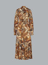 DOTTED MACAWS MAXI DRESS