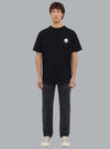 AÉRONAUTIQUE PRINT T-SHIRT BLACK