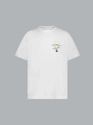 AÉRONAUTIQUE PRINT T-SHIRT WHITE