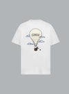AÉRONAUTIQUE PRINT T-SHIRT WHITE