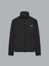 BADGE LOGO TRACK JACKET BLACK