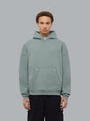 DOUBLE LOGO WASHED HOODIE MINTGREEN