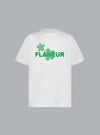 ORGANIC FLOWER LOGO T-SHIRT BLACK