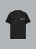 PASSAGE OF TIME PRINT T-SHIRT BLACK