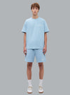 SIGNATURE LOGO T-SHIRT LIGHT BLUE