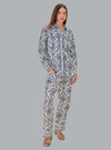 Blue Tropical Cameo Blue Dessin