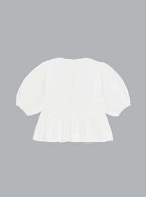 Peplum White