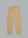 Washed Cotton Twill Dark Beige
