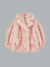 LONG PILE ALTERNATIVE FUR MIDI COAT