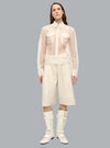 Cotton Melange Off White