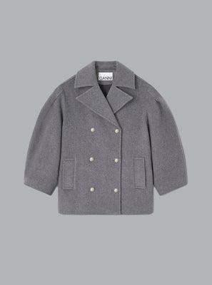 WOOL PEACOAT