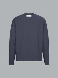 INSIDE OUT T-SHIRT MET LANGE MOUWEN
