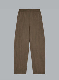 Light Wool Melange Cargo Pants