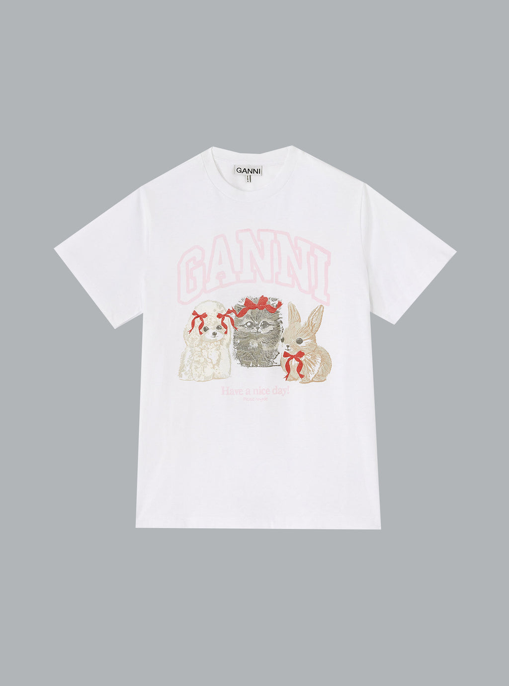 Basic Cotton Jersey Cute Animals