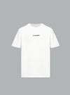 T-shirt with printed logo White