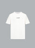 T-shirt with printed logo White