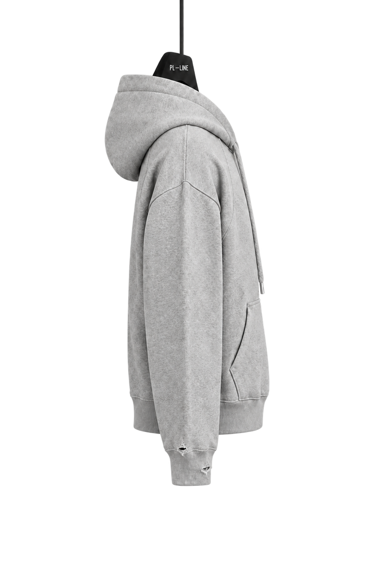 VALLEY HILLS ZIP HOODIE – side