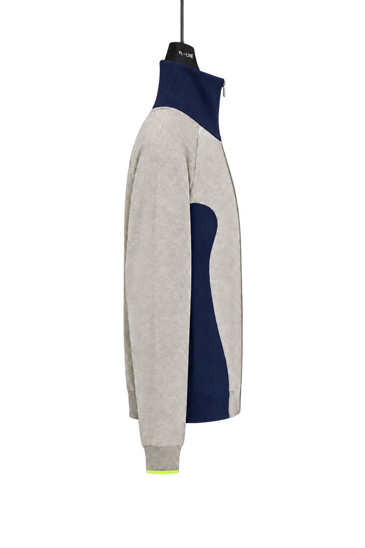 BODIES KNIT ZIP-UP CARDIGAN – side