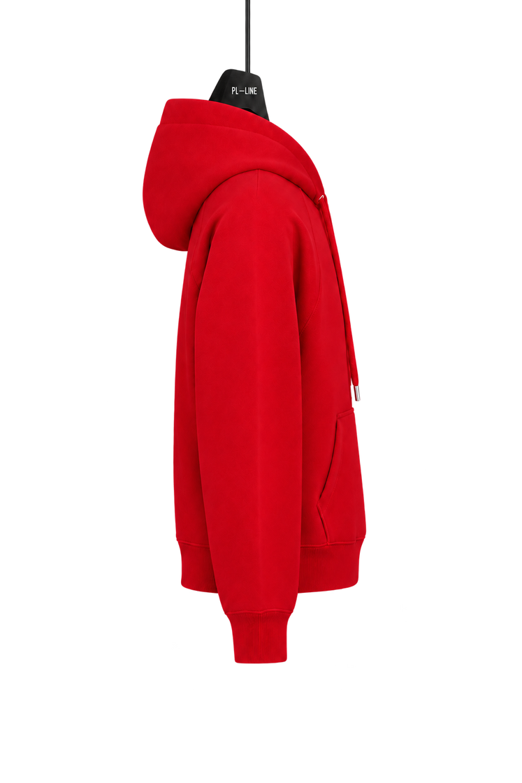 AMI PARIS FELT EMBROIDERY HOODIE – side
