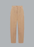 MONCLER LOGO PANTS BEIGE