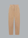 MONCLER LOGO PANTS BEIGE