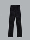 MONCLER LOGO CORDUROY PANTS Black MEN